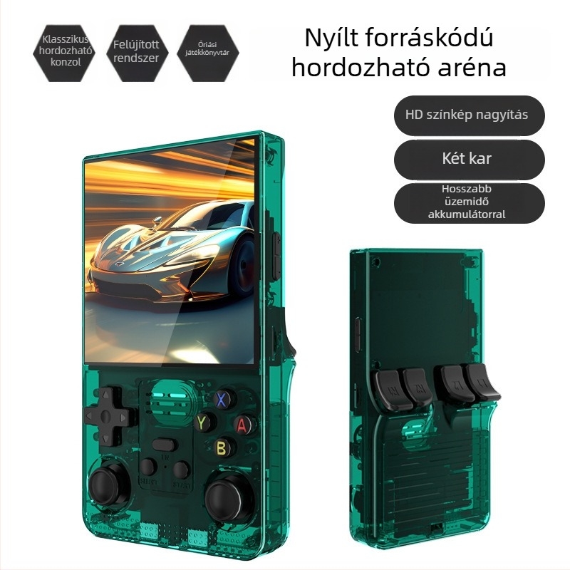 Kézben tartható joystick játékkonzol RPG-vel, 64/128 GB Liux, USB, vezetékes