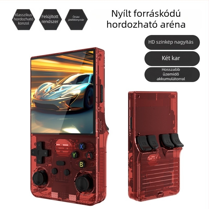 Kézben tartható joystick játékkonzol RPG-vel, 64/128 GB Liux, USB, vezetékes