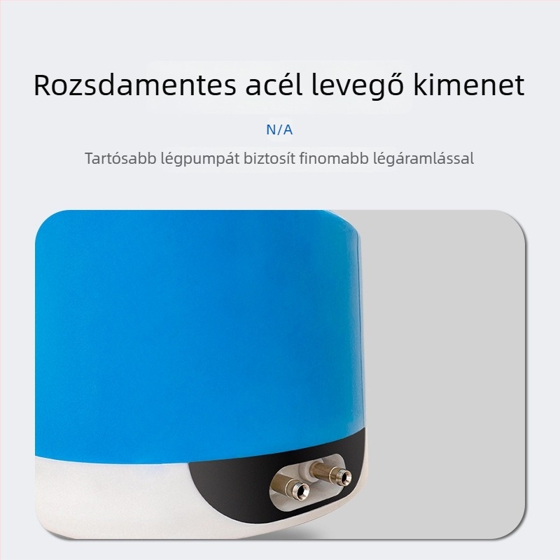 Akvárium oxigénpumpa, ultracsendes aerátor, kompakt, nagy teljesítményű otthoni oxigénpumpa.