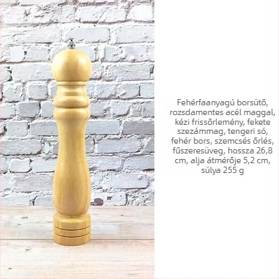 Borsőrlő Hengli Sheng – modern minimalist stílus; Márka: Hengli Sheng; Piacra kerülés: 2013 tavasz; Minőség: Megfelelő termék