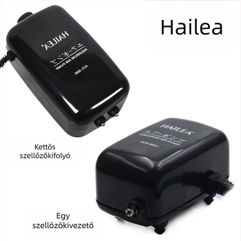Haili akváriumi oxigénpumpa - csendes üzemelésű pumpa, modellek: ACO5503/5504/5501/5505