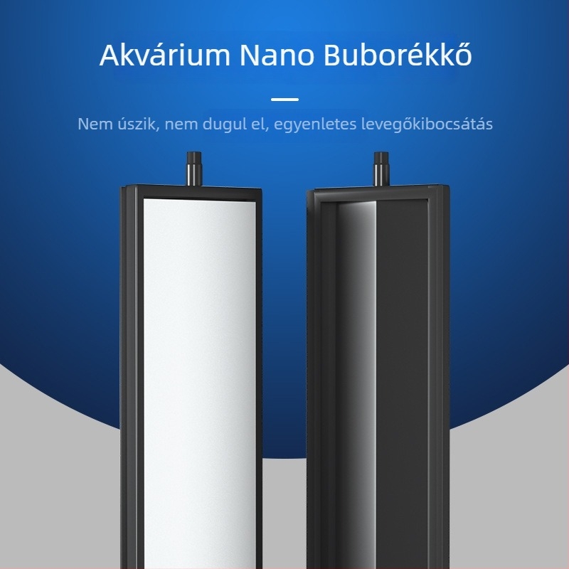Akvarisztikai készlet: nano buborékcsík, levegőlemez, buborékkő, oxigéncsík és oxigénpumpa