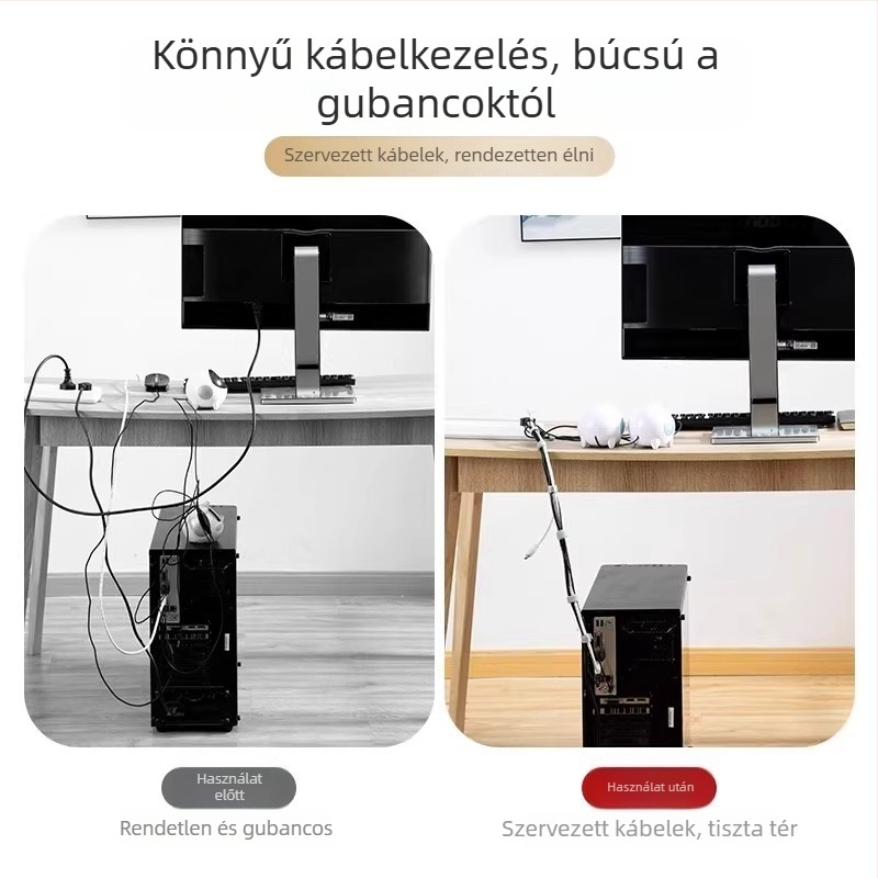 Velcro kötőszalag kötegítéshez és rögzítéshez — újrahasználható, ragasztó zárás, márka Friendly