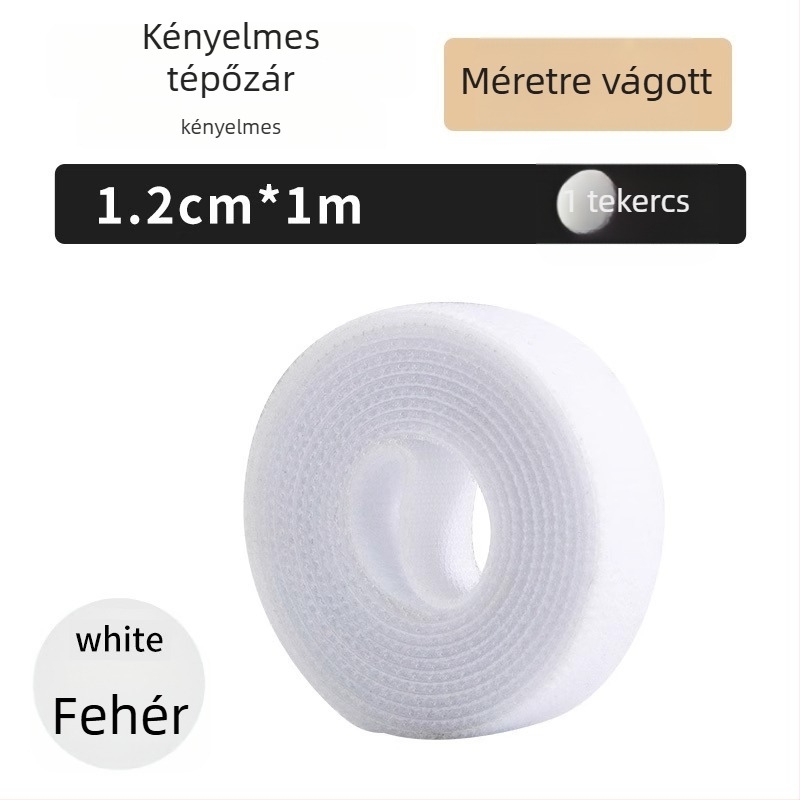 Velcro kötőszalag kötegítéshez és rögzítéshez — újrahasználható, ragasztó zárás, márka Friendly