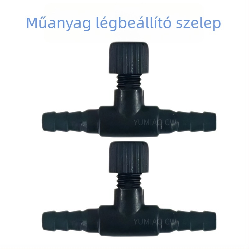 Akváriumi oxigénpumpa légáramlás-szabályzó szelep