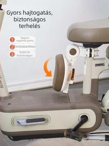 Villanyos jármű nyerege, elsőre szerelt gyerekülés, márka Fair, modell 666, termékkód JZ666