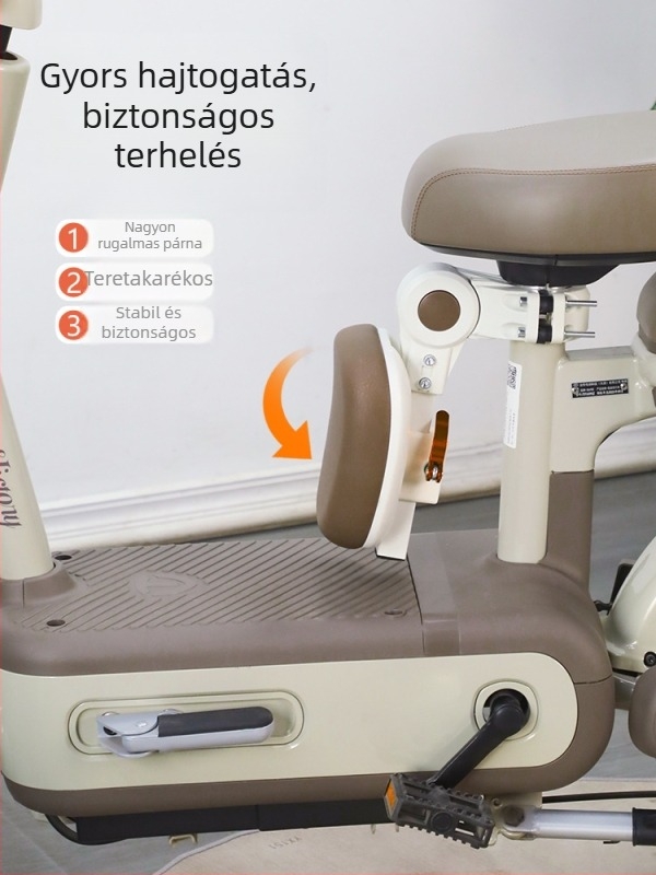 Villanyos jármű nyerege, elsőre szerelt gyerekülés, márka Fair, modell 666, termékkód JZ666