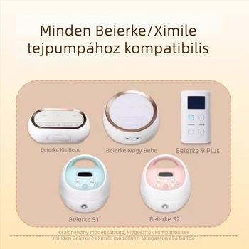 S1-kompatibilis elektromos szoptatási pumpa kiegészítő készlet: duckbill valve, horn cover, bottle isolation valve