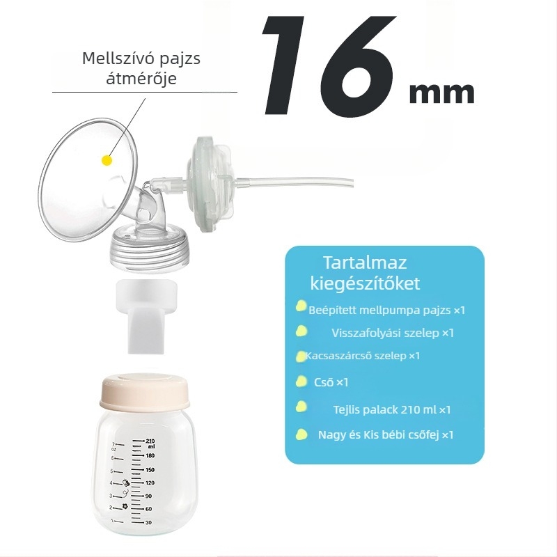 S1-kompatibilis elektromos szoptatási pumpa kiegészítő készlet: duckbill valve, horn cover, bottle isolation valve