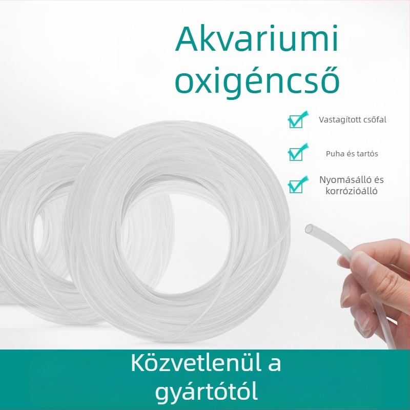 Akváriumi oxigéncső PVC csővel, Trachea márka, 1,0 kg, Akváriumi felszerelés