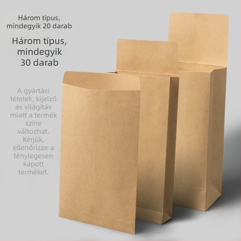 Thinking Kraft papír boríték pénztárca – Boríték stílusú pénz tárolás, Nagy / Közepes / Kicsi