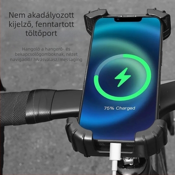 Kerékpáros telefontartó, ötvözet test, Che dafu márka, Mtc-06 modell, testreszabás támogatott