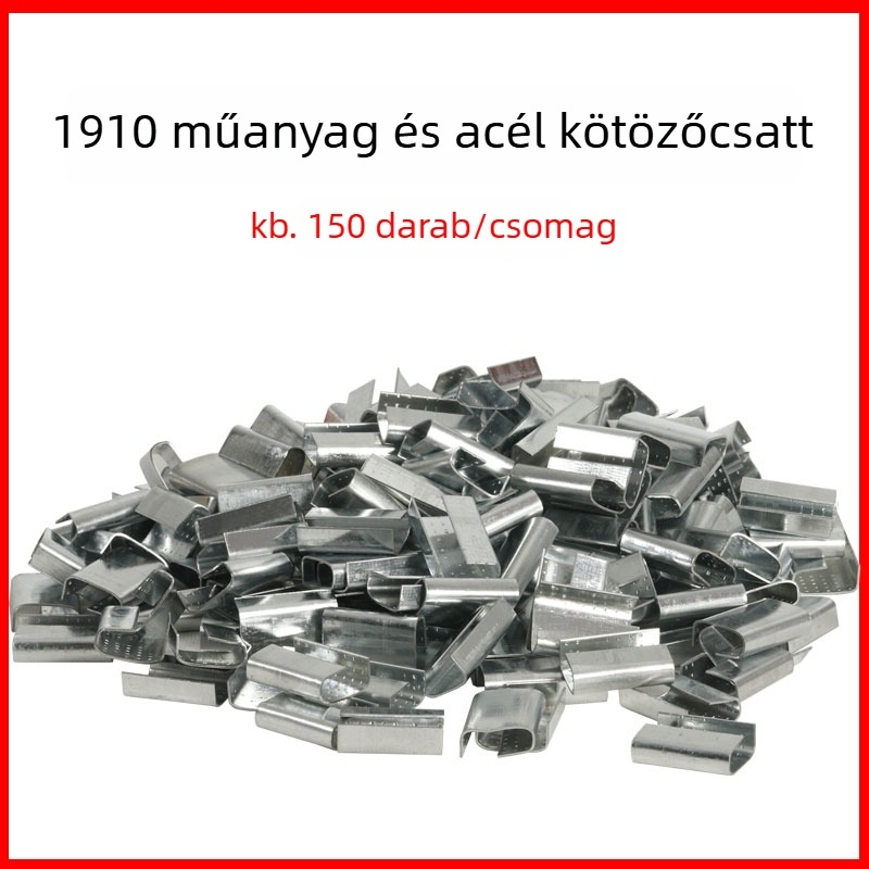 Nylonból készült csomagoló csat, termékkód Jzw668048286956, húzószilárdság 246,9 kg, kartoncsomagoláshoz