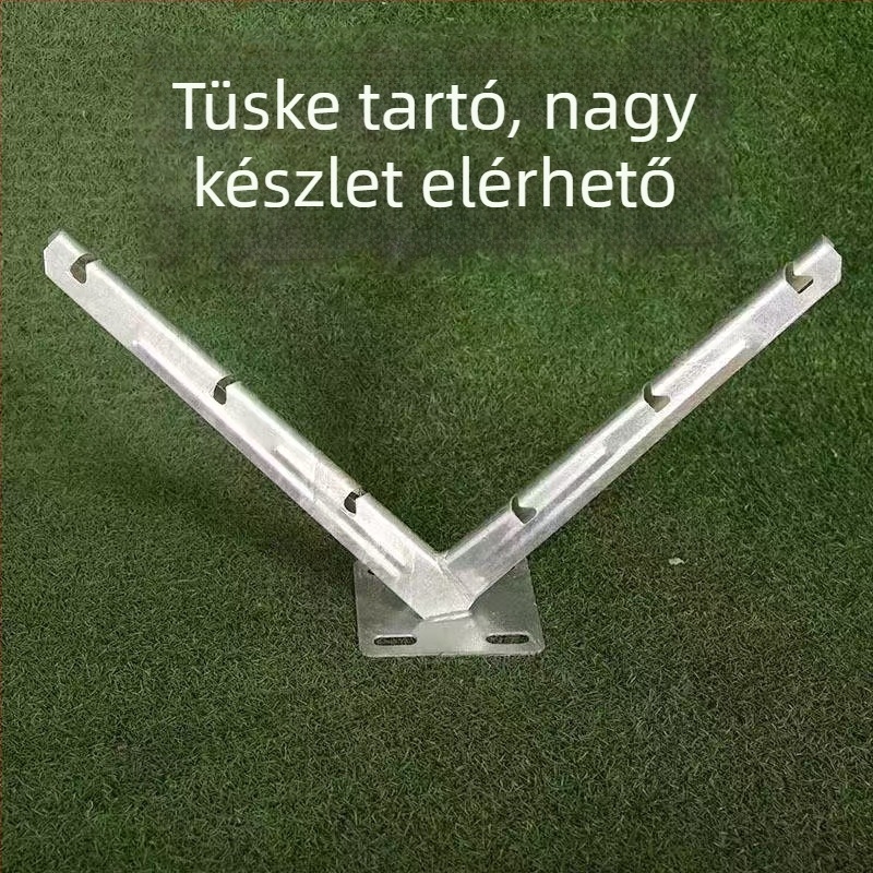 Galanizált kettős csavarodású szögesdrót kerítés háló, SIRO stílus, jobbkezes csavarodás, húzószilárdság 500