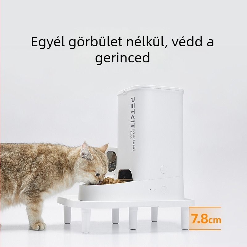 Xiaopei automata etető emelő tartó – ABS anyagból, teljes készlet, macskatál tartó