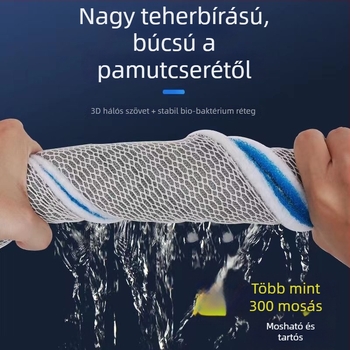6D szűrőpamut akváriumhoz, magas sűrűségű szűrőpárna, 100×120 cm, újra tisztítható