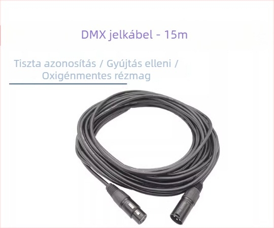 DMX jel erősítő és elosztó a színpadi világításhoz MX512 — 4/8 csatornás, Beam PAR fény transzceiver, márka Fuli