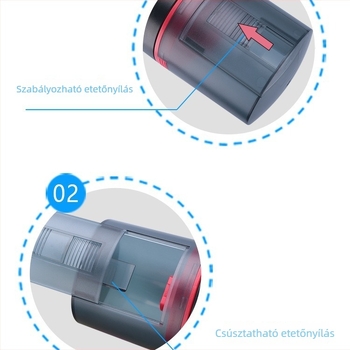 Intelligens időzítővel ellátott akváriumi automata etető – nagy kapacitású aranyhal etető