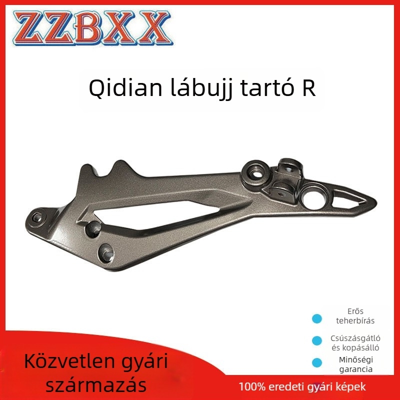 Motorkerékpár lábpedálok Vento Tornado250 és Rocketman250 | Alumíniumötvözet | Hátsó pedál | Porfestett bevonat