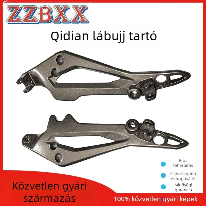 Motorkerékpár lábpedálok Vento Tornado250 és Rocketman250 | Alumíniumötvözet | Hátsó pedál | Porfestett bevonat