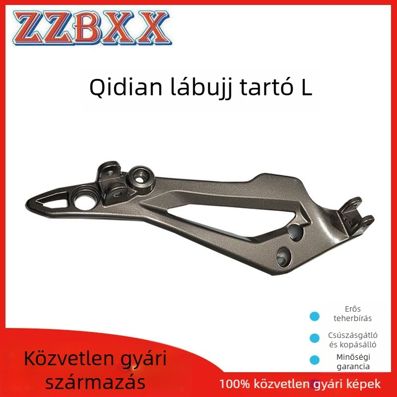 Motorkerékpár lábpedálok Vento Tornado250 és Rocketman250 | Alumíniumötvözet | Hátsó pedál | Porfestett bevonat
