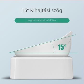 Két az egyben etető- és itatótál háziállatoknak: macska és kutya, automatikus vízellátással, PP anyag, Little One márka