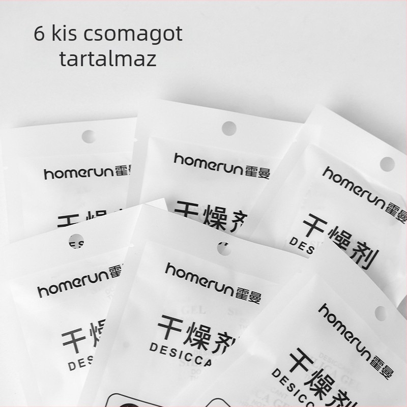 6 darabos szárítóanyag intelligens etetőhöz, nedvességálló.