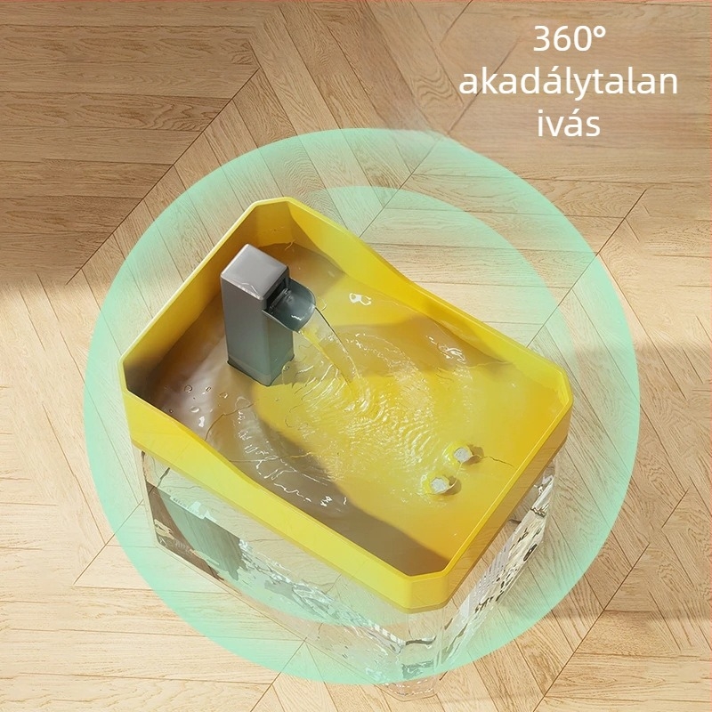 USB macska vízadagoló automatikus keringéssel – itató pohár macskáknak és kistestű kutyáknak