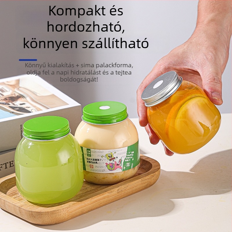 Egyszer használatos tejes tea és kávé pohár, kis méretű, műanyag, elvitelhez, szívószállal