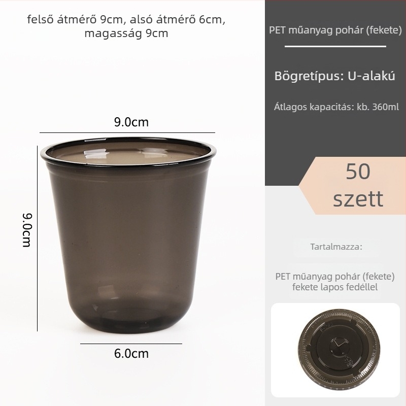 PET műanyag pohár egyszer használatos, kupak nélkül, testreszabható, logó nyomtatása nélkül, licencelt magánmárkák elérhetők, licencszám XK16-204-00525.