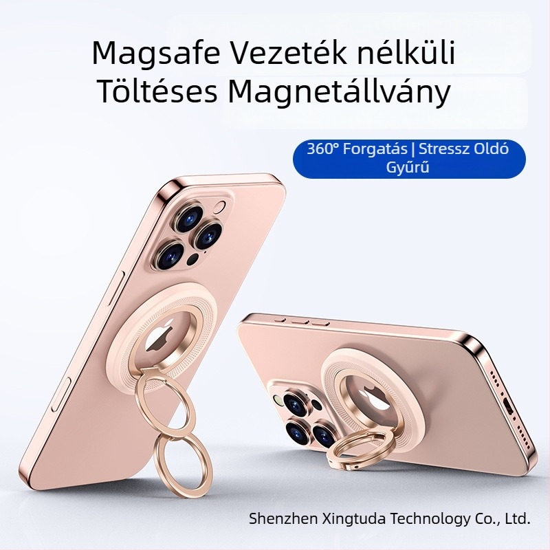 Asztali telefon-tartó 360°-os forgással, PC és aluminiumötvözet anyagból, testreszabás támogatott