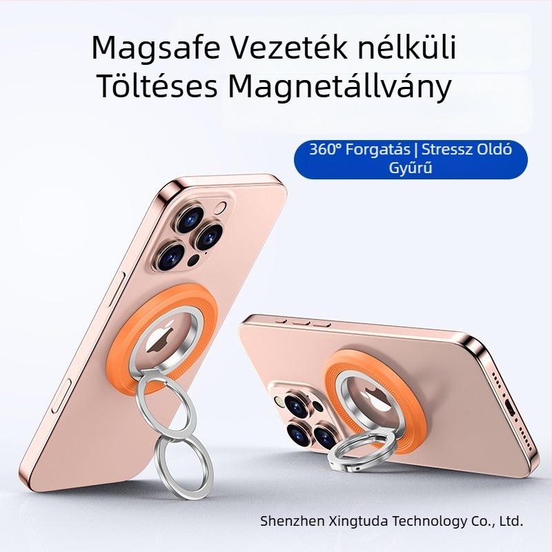 Asztali telefon-tartó 360°-os forgással, PC és aluminiumötvözet anyagból, testreszabás támogatott