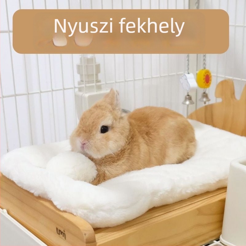 Univerzális pamut alom nyulaknak és hörcsögöknek – vastag, meleg téli fekhely