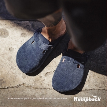 Toe-Drag Mule Cipő Férfiaknak – Casual Slip-On EVA talppal, felsőrész velúr bőr, állítható csattal