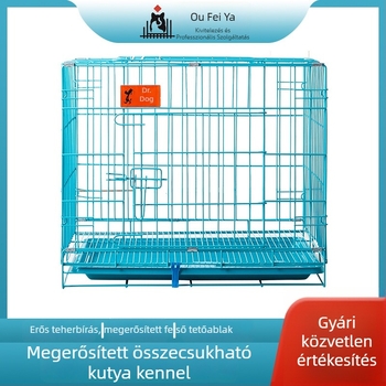 Vastag vasból készült ketrec kutyáknak és macskáknak, macskavilla, tyúk ketrec és nyúl ketrec, nagy, közepes és kicsi méretek.