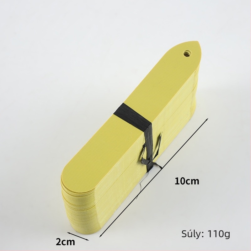 PVC műanyag növénytáblák sukulentákhoz, lyukas talajtáblák, 10×2 cm, vízálló kerti címkék