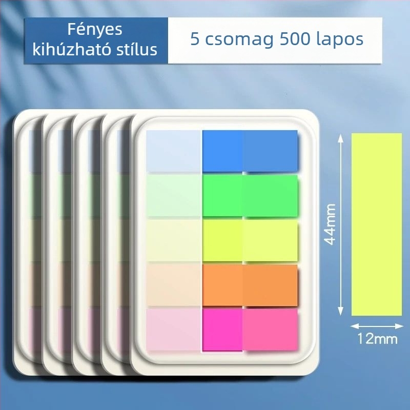 Index matricák és átlátszó írható címkék, márka: Truecolor; Öntapadó; 100 darab; Átlátszó; Írható