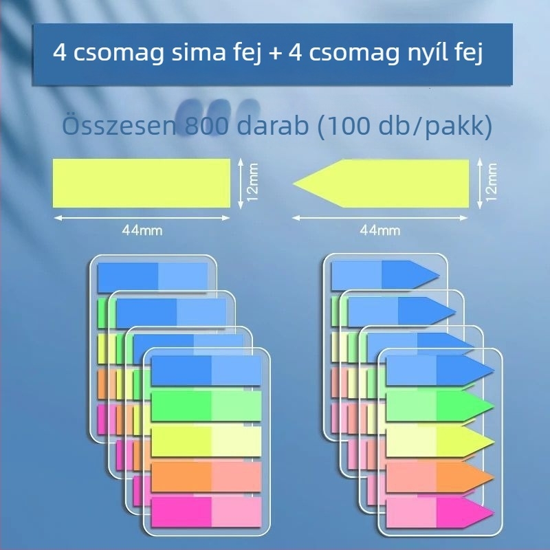 Index matricák és átlátszó írható címkék, márka: Truecolor; Öntapadó; 100 darab; Átlátszó; Írható