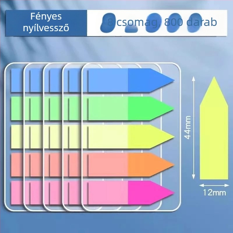 Index matricák és átlátszó írható címkék, márka: Truecolor; Öntapadó; 100 darab; Átlátszó; Írható