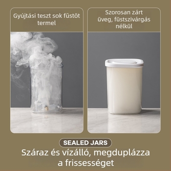 Zárható élelmiszertároló doboz konyhához – ovális PET tartály, 300 ml alatt, mikrohullámú sütőben használható, etnikai stílus