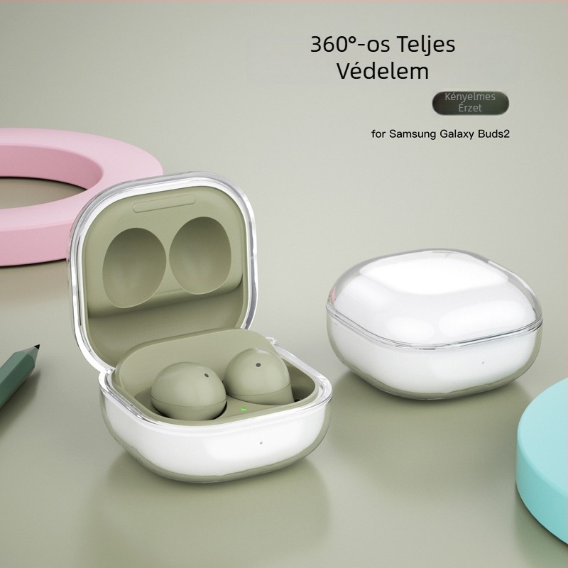 Samsung Buds Pro 2, Buds 2 és Live fülhallgató tok — TPU, injekciós öntés, univerzális, testreszabható