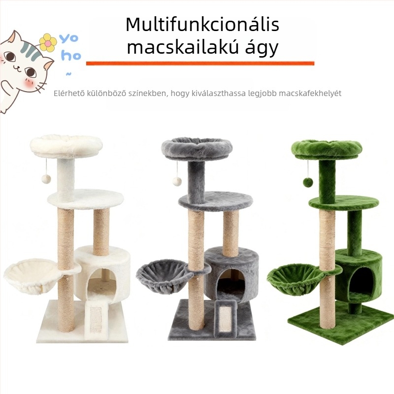 Cat Nest Scoop — plüss macskaház, Miao Qiao márka, kiegészítő macskaodúhoz/kateghez