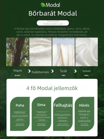 Férfi ujjatlan felső Modal-pamut-elasztán keverékből, vékony anyag, vasalásmentes, nyári viselet