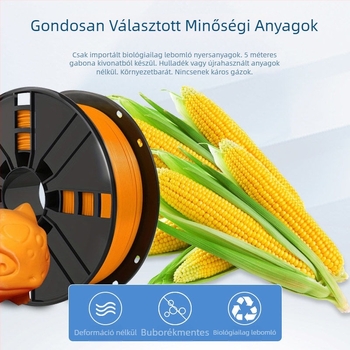Coridi PLA filament 3D nyomtatáshoz kör keresztmetszettel