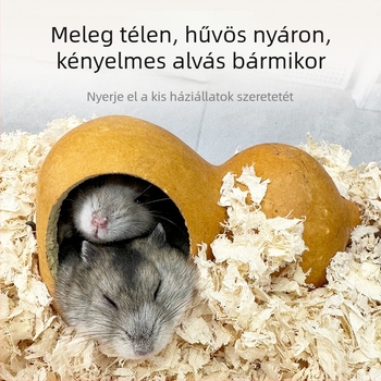 Carrot Valley tökalapú menedékház hörcsögöknek – hörcsögfészek és tök kertészeti dekoráció, egész éves villa