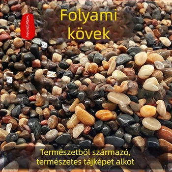 Aljzatkő kövek akváriumhoz és teknős tartóhoz — Rain Flower Stone, hidroponikus alap