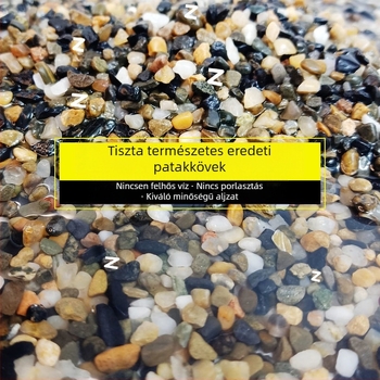 Aljzatkő kövek akváriumhoz és teknős tartóhoz — Rain Flower Stone, hidroponikus alap