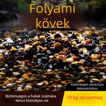 Aljzatkő kövek akváriumhoz és teknős tartóhoz — Rain Flower Stone, hidroponikus alap