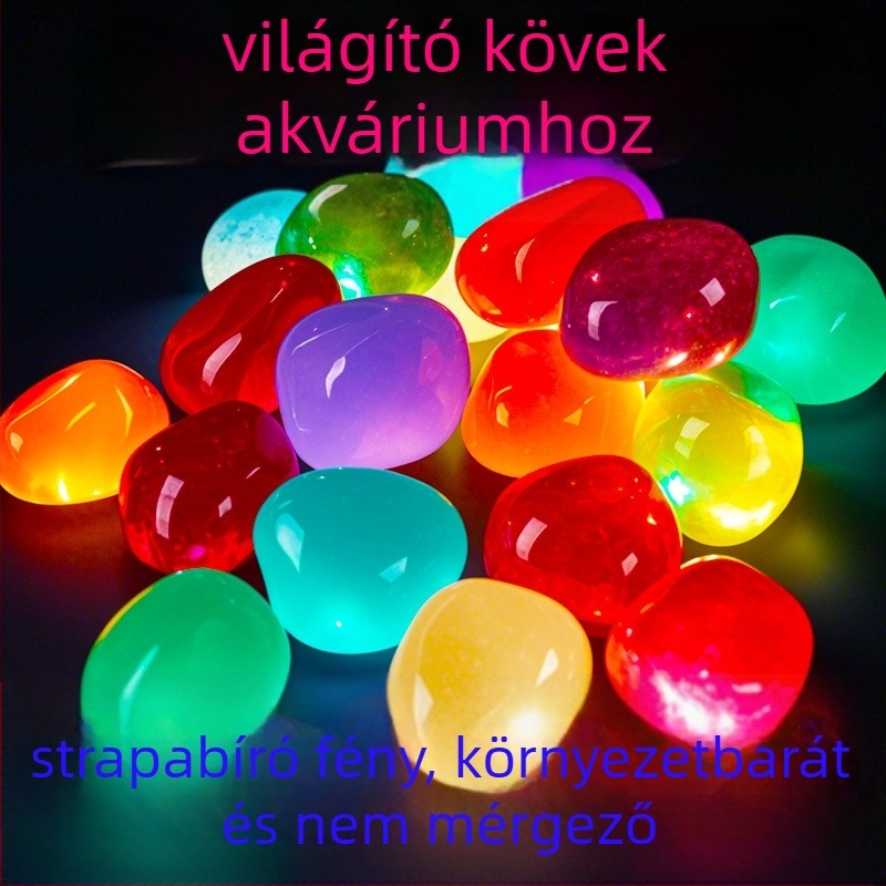 Éjszakai világítású akváriumi kő – díszkő tájépítéshez