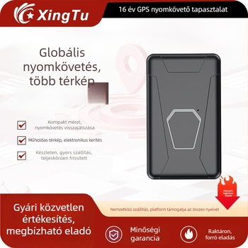 Beidou műholdas GPS gépjármű-kereső, PG10, pontosítás 1–20 m, felhőalapú memória, 96 órás üzemidő, riasztási módok: rezgés, SOS, mobil, kerítés, extrém gyorsaság, vízálló